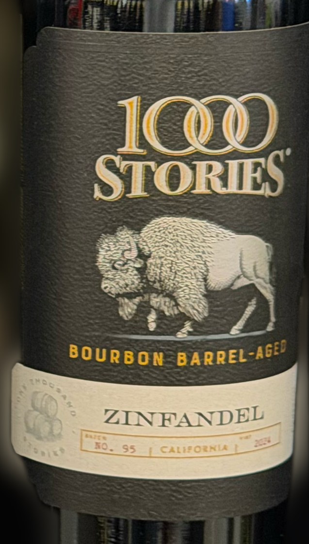 1000 Stories Bourbon Barrel-Aged Zinfandel bottle