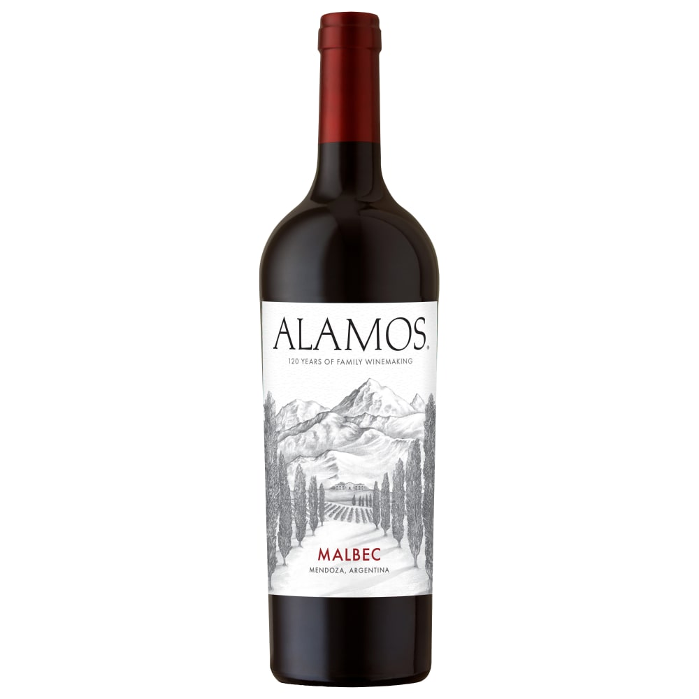 Alamos Malbec secondary label or package image from the retailer feed