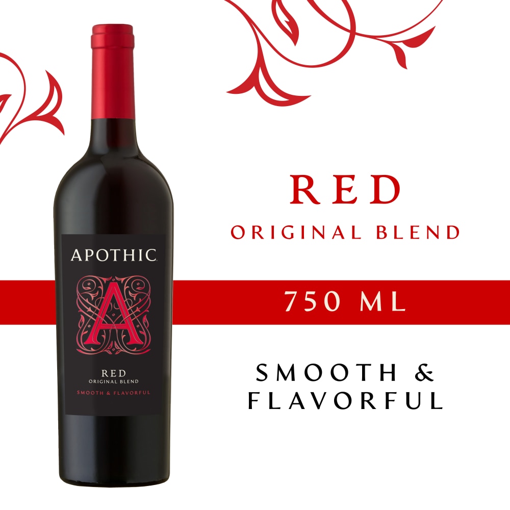 Apothic Red Blend manufacturer-supplied artwork
