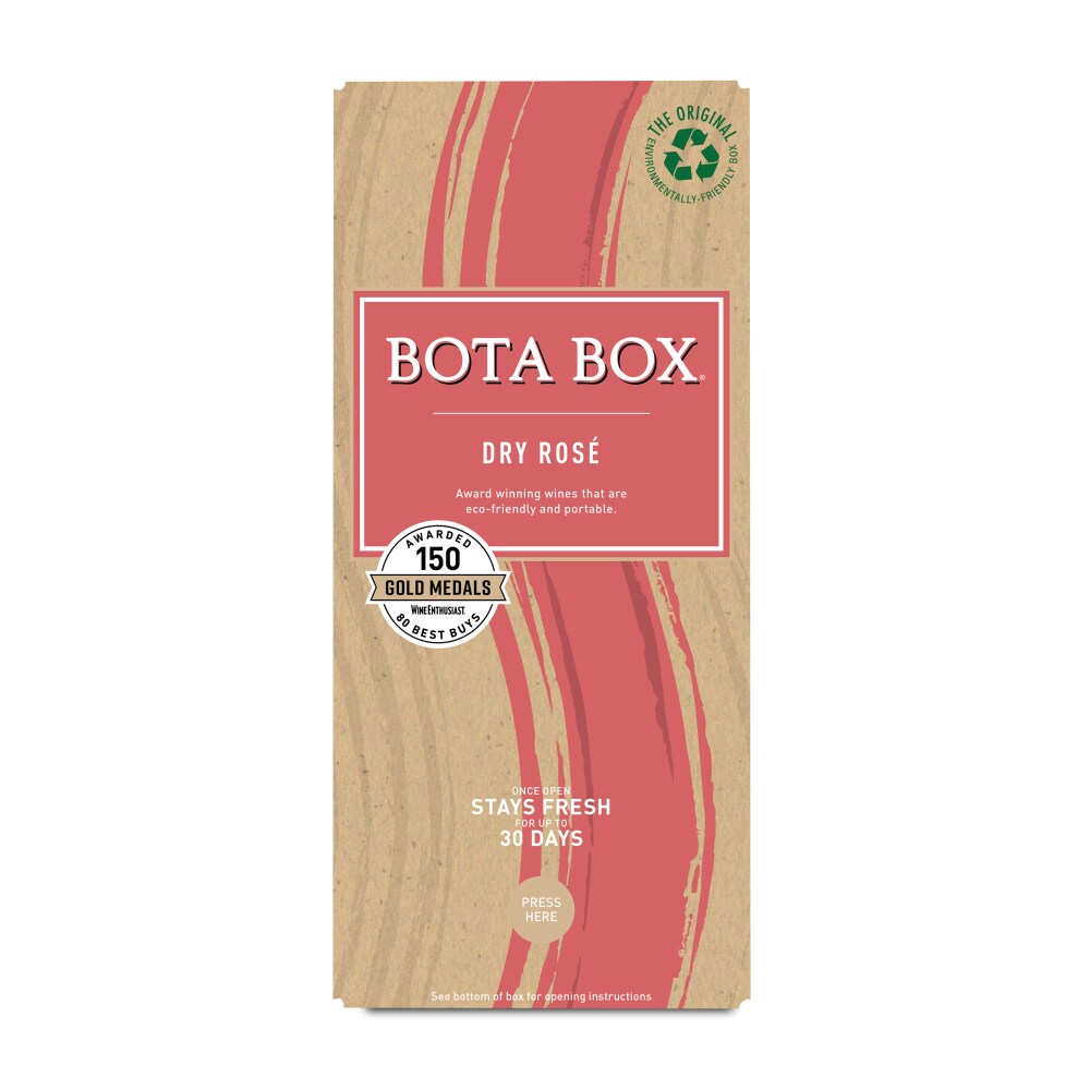 Bota Box Dry Rosé secondary label or package image from the retailer feed