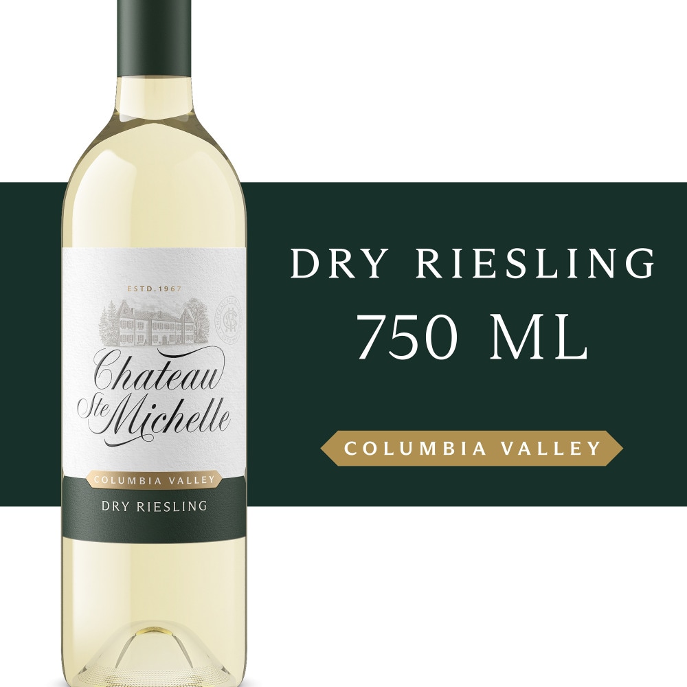 Chateau Ste. Michelle Dry Riesling bottle