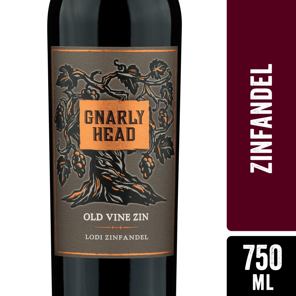 Gnarly Head Old Vine Zinfandel bottle