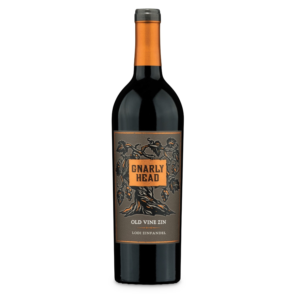 Gnarly Head Old Vine Zinfandel secondary label or package image from the retailer feed