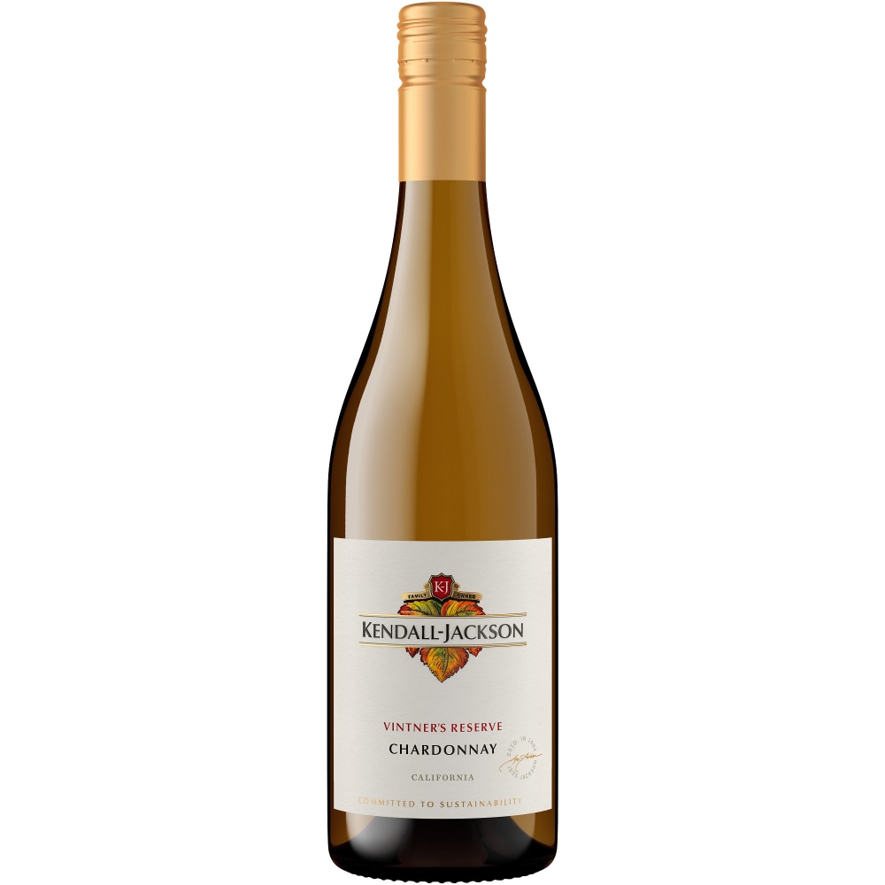 Kendall-Jackson Vintner’s Reserve Chardonnay secondary label or package image from the retailer feed