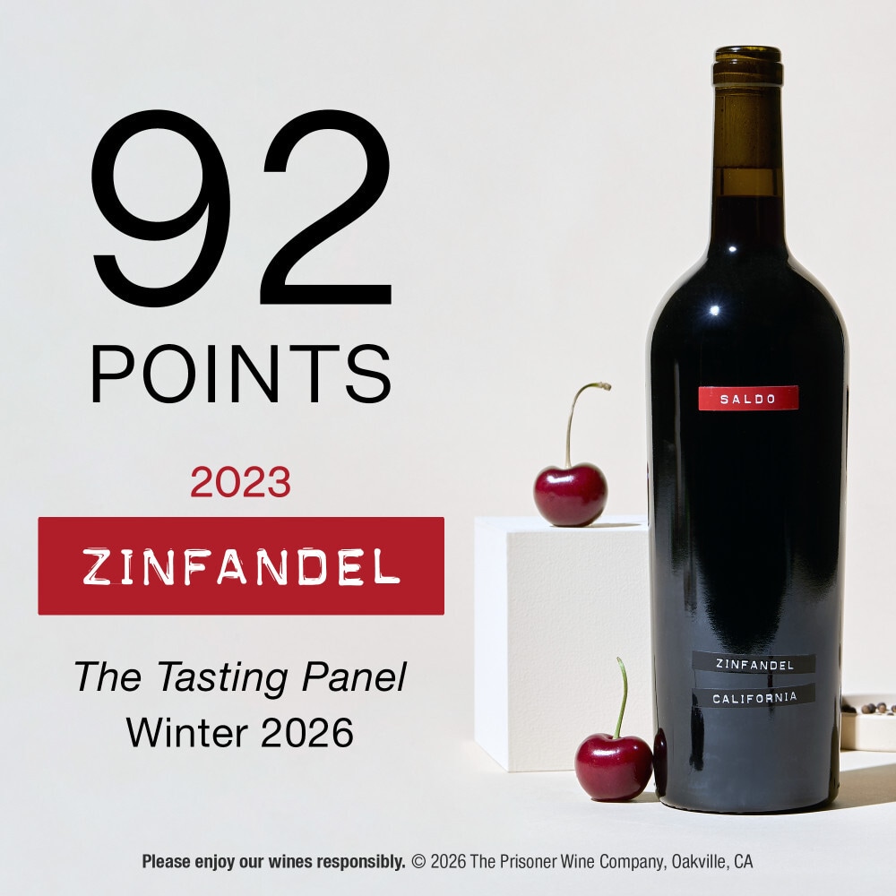 The Prisoner Wine Company Saldo Zinfandel secondary label or package image from the retailer feed
