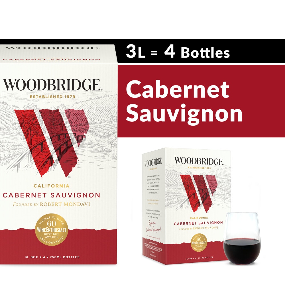 Woodbridge by Robert Mondavi Cabernet Sauvignon Box bottle